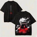 Camiseta Anime Naruto Oversized T-shirt Madara Uchiha