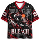Camiseta de Futebol com Estampa de Animes Bleach