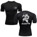 Camiseta Anime Hajime Gym Fitness Sports