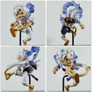 Bonecos 5Pcs  One Piece Anime Figure Luffy Nika Gear 5