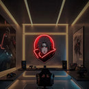 Placa de Luz Neon Naruto Itachi Uchiha, Alimentada por USB, LED Regulável, Decoração de Parede para Quarto, Decoração de Sala de Jogos, Presente para Fãs de Anime