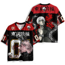 Camisetas de Futebol Anime Tokyo Ghoul Impressos em 3D
