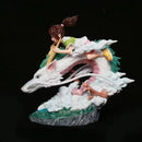 Cartoon Anime Figure Ogino Chihiro And Nigihayami Kohakunushi