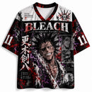 Camiseta de Futebol com Estampa de Animes Bleach