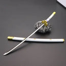25cm Roronoa Zoro Katana Anime Metal Roronoa Zoro