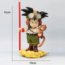 Boneco Modelo Dragon Ball Son Goku Kakarotto Kamehameha Wave, Ornamento Magnético, Figura de Ação Colecionável, Presente