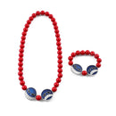 Colar e Pulseira Anime One Piece Ace Personalizada