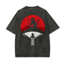 Camiseta Itachi Uchiha T Shirt Anime Naruto Streetwear Vintage