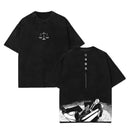 Camiseta Anime Jujutsu Kaisen T-shirt Hiromi Higuruma Retro