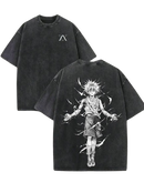 Camiseta Streetwear Hunter X Hunter Killua Zoldyck Oversized
