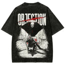 Camiseta Anime Jujutsu Kaisen Higuruma T Shirt Vintage Streetwear