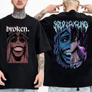 Camiseta Anime Solo Leveling Statue of God Shirt Sung Jinwoo