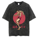 Camiseta Anime Baki Haman Tshirts Vintage