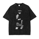 Camiseta Anime Naruto Obito T-shirt Vintage