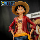 Boneco One Piece Luffy Três Forma de Rostos