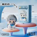Bonecos Anime One Luffy Blocos de Montar 3D