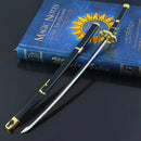 25cm Roronoa Zoro Katana Anime Metal Roronoa Zoro