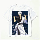 Camiseta Anime GINTOKI T-shirt Retro