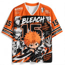 Camiseta de Futebol com Estampa de Animes Bleach