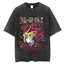 Camiseta Anime Yu-Gi-Oh! Oversized T-Shirt Vintage Streetwear
