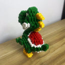 Boneco Yoshi Montável de Blocos de Construção