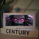 Decoração LED 3D Demon Slayer Anime