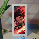 Decoração LED 3D Demon Slayer Anime
