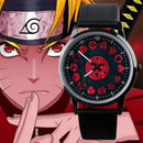 Relógio do Naruto Pulseira de couro à prova d'água Edição LIMITADO