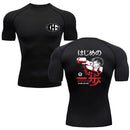 Camiseta Anime Hajime Gym Fitness Sports