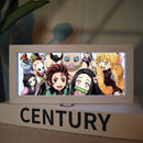 Decoração LED 3D Demon Slayer Anime