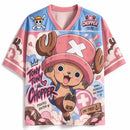 Camiseta de Time de Futebol com Estampa 3D One Piece