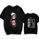 Camiseta Unissex de Algodão Puro Jujutsu Kaisen Satoru Gojo