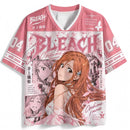 Camiseta de Futebol com Estampa de Animes Bleach