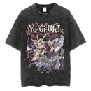 Camiseta Anime Yu-Gi-Oh! Oversized T-Shirt Vintage Streetwear