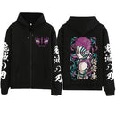 Camisa Anime Demon Slayer Akaza Oversized