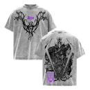 Camiseta Anime Solo Leveling Igris Vintage T Shirt