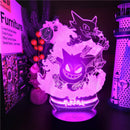 Luminária Pokemon 3D LED USB