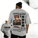 Camiseta Jujutsu Kaisen Ryomen Sukuna Unisex Pure Cotton T-shirt