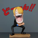 Bonecos 3PCS One Piece Sanji,Monkey D Luffy e Roronoa Zoro