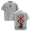 Camiseta Anime Berserk Guts Anime Vintage
