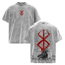 Camiseta Anime Berserk Guts Anime Vintage