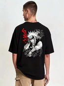 Camiseta Anime Naruto Oversized T-shirt Madara Uchiha
