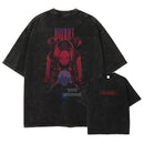 Camiseta Anime Bleach Aizen Sousuke Oversized Vintage
