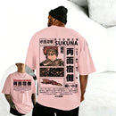 Camiseta Jujutsu Kaisen Ryomen Sukuna Unisex Pure Cotton T-shirt