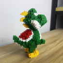 Boneco Yoshi Montável de Blocos de Construção
