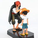 Boneco One Piece  Shanks e Luffy Action