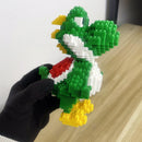 Boneco Yoshi Montável de Blocos de Construção