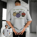Camiseta Unissex de Algodão Puro One Piece Devil Fruit