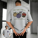 Camiseta Unissex de Algodão Puro One Piece Devil Fruit