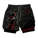 Shorts Esportivos Unissex Dragon Ball Goku Estampado Anime
